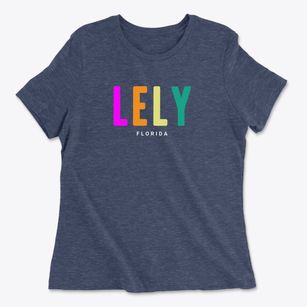 Lely Florida Color Pop Women's Cotton T-Shirt
