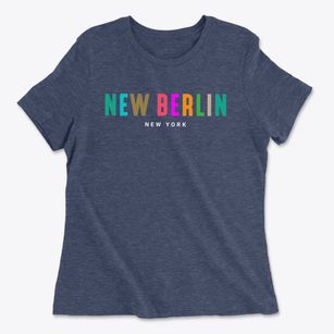 New Berlin New York Color Pop Women's Cotton T-Shirt