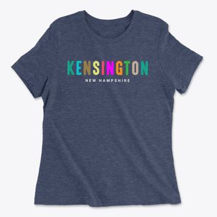 Kensington New Hampshire Color Pop Women's Cotton T-Shirt
