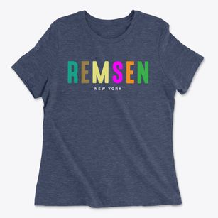 Remsen New York Color Pop Women's Cotton T-Shirt