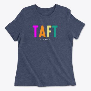 Taft Florida Color Pop Women's Cotton T-Shirt