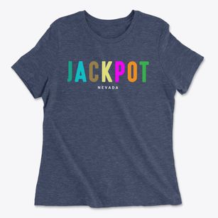 Jackpot Nevada Color Pop Women's Cotton T-Shirt