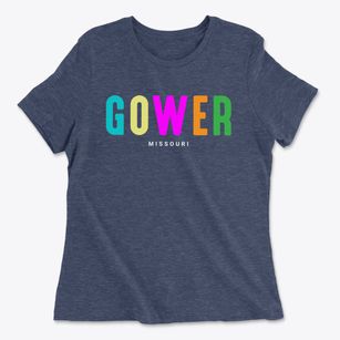 Gower Missouri Color Pop Women's Cotton T-Shirt