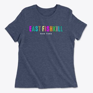 East Fishkill New York Color Pop Women's Cotton T-Shirt