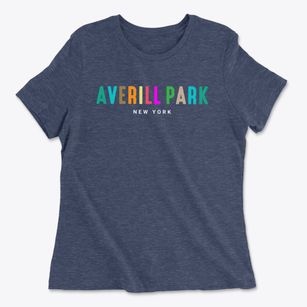 Averill Park New York Color Pop Women's Cotton T-Shirt