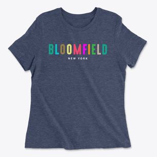 Bloomfield New York Color Pop Women's Cotton T-Shirt