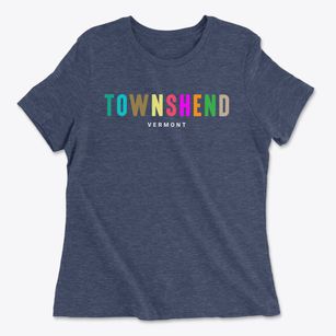 Townshend Vermont Color Pop Women's Cotton T-Shirt