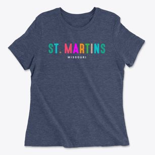 St. Martins Missouri Color Pop Women's Cotton T-Shirt