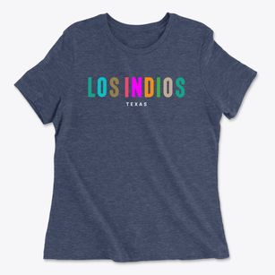 Los Indios Texas Color Pop Women's Cotton T-Shirt