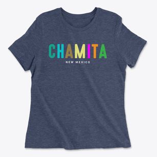 Chamita New Mexico Color Pop Women's Cotton T-Shirt