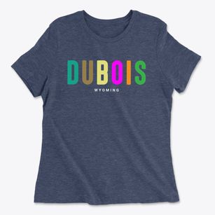 Dubois Wyoming Color Pop Women's Cotton T-Shirt