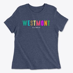 Westmont Illinois Color Pop Women's Cotton T-Shirt