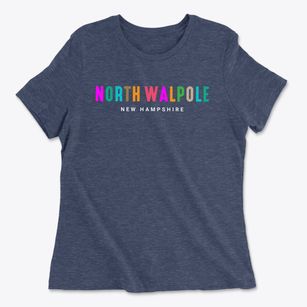North Walpole New Hampshire Color Pop Women's Cotton T-Shirt