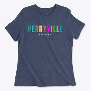 Perryville Kentucky Color Pop Women's Cotton T-Shirt