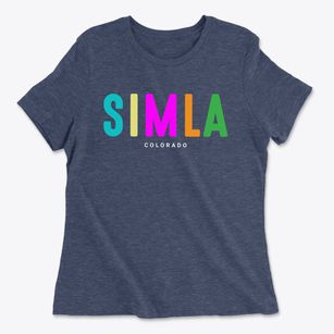 Simla Colorado Color Pop Women's Cotton T-Shirt