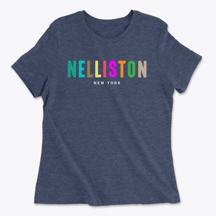 Nelliston New York Color Pop Women's Cotton T-Shirt