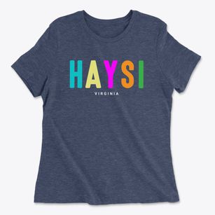 Haysi Virginia Color Pop Women's Cotton T-Shirt