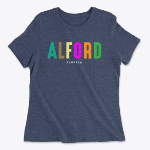 Alford Florida Color Pop Women's Cotton T-Shirt