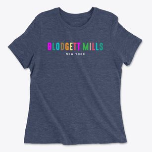 Blodgett Mills New York Color Pop Women's Cotton T-Shirt