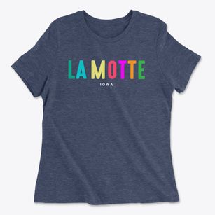 La Motte Iowa Color Pop Women's Cotton T-Shirt
