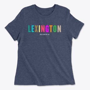 Lexington Georgia Color Pop Women's Cotton T-Shirt