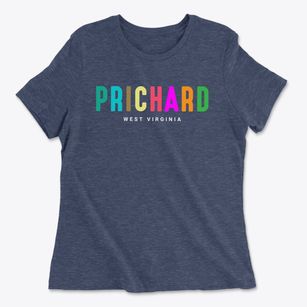 Prichard West Virginia Color Pop Women's Cotton T-Shirt