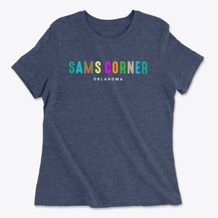 Sams Corner Oklahoma Color Pop Women's Cotton T-Shirt