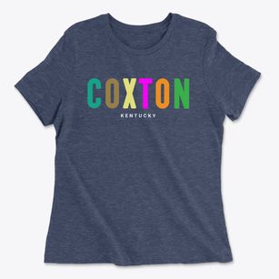 Coxton Kentucky Color Pop Women's Cotton T-Shirt