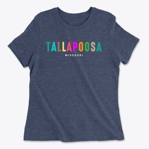 Tallapoosa Missouri Color Pop Women's Cotton T-Shirt
