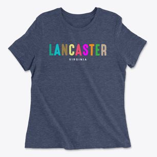 Lancaster Virginia Color Pop Women's Cotton T-Shirt