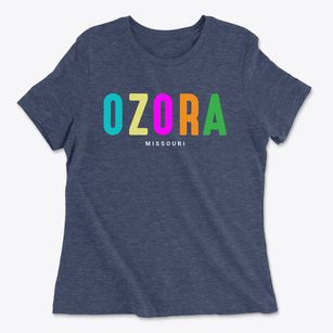 Ozora Missouri Color Pop Women's Cotton T-Shirt