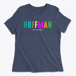 Hoffman Oklahoma Color Pop Women's Cotton T-Shirt
