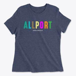 Allport Arkansas Color Pop Women's Cotton T-Shirt