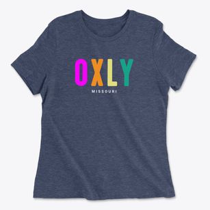 Oxly Missouri Color Pop Women's Cotton T-Shirt
