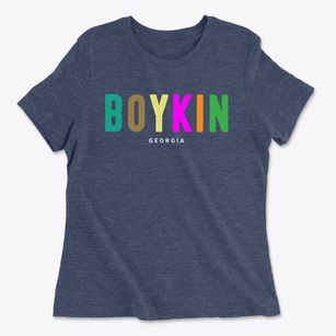 Boykin Georgia Color Pop Women's Cotton T-Shirt
