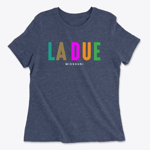 La Due Missouri Color Pop Women's Cotton T-Shirt