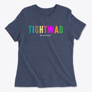 Tightwad Missouri Color Pop Women's Cotton T-Shirt