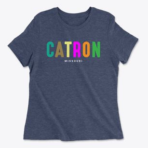 Catron Missouri Color Pop Women's Cotton T-Shirt