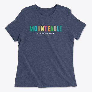 Mount Eagle Pennsylvania Color Pop Women's Cotton T-Shirt
