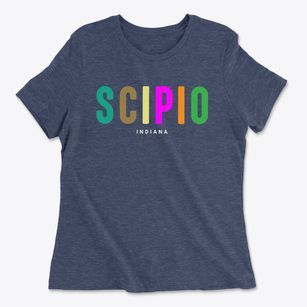 Scipio Indiana Color Pop Women's Cotton T-Shirt