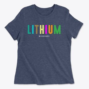 Lithium Missouri Color Pop Women's Cotton T-Shirt