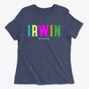 Irwin Missouri Color Pop Women's Cotton T-Shirt