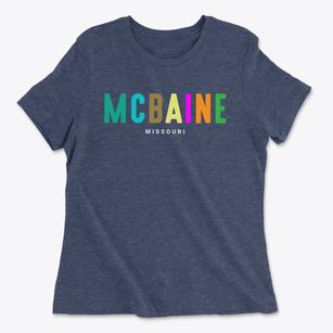 Mcbaine Missouri Color Pop Women's Cotton T-Shirt