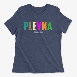 Plevna Missouri Color Pop Women's Cotton T-Shirt