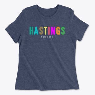 Hastings New York Color Pop Women's Cotton T-Shirt