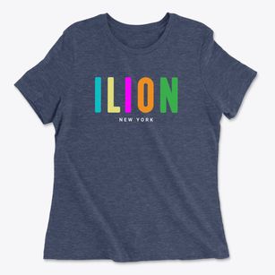 Ilion New York Color Pop Women's Cotton T-Shirt