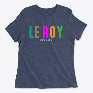 Le Roy New York Color Pop Women's Cotton T-Shirt