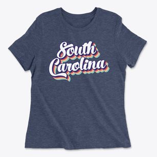  South Carolina Retro Candy Vibes Women's Cotton T-Shirt