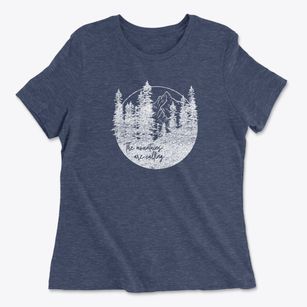   The Mountains Calling Women's Cotton T-Shirt