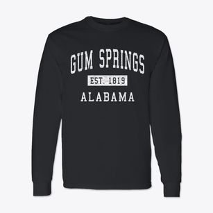 Gum Springs Alabama Classic Established Classic Long Sleeve T-Shirt